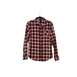 Boys Shaun White Flannel Button Shirt Size XL
